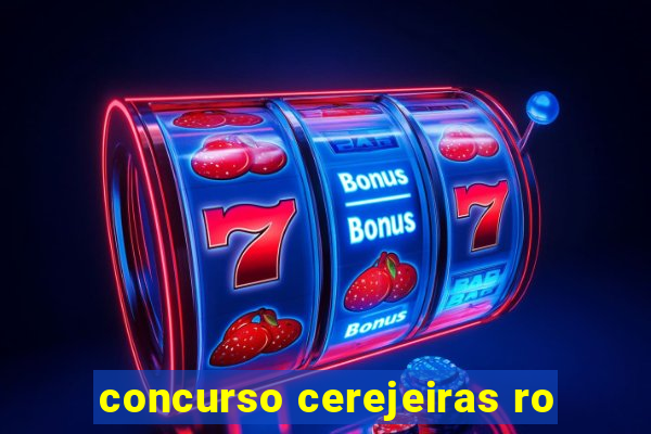 concurso cerejeiras ro